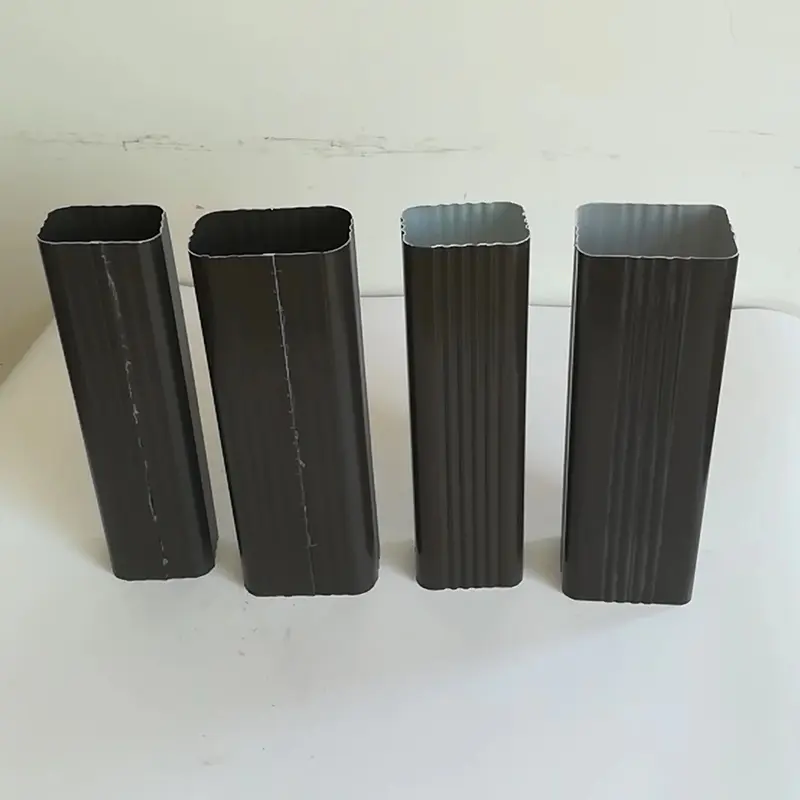 Paip bawah aluminium bersalut warna