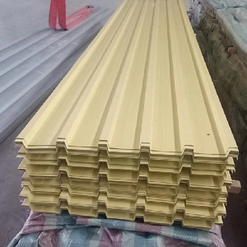 Kepingan Bumbung Keluli bersalut warna